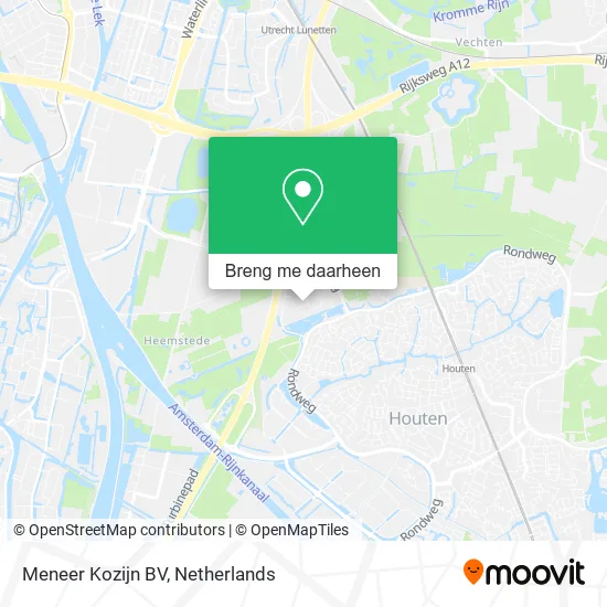 Meneer Kozijn BV kaart