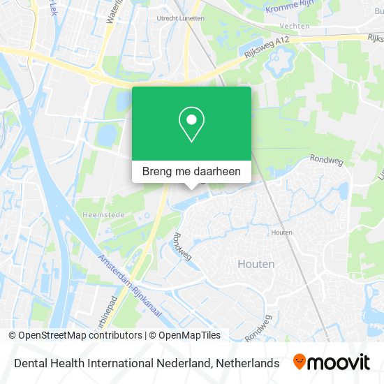 Dental Health International Nederland kaart