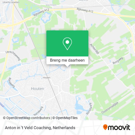 Anton in 't Veld Coaching kaart