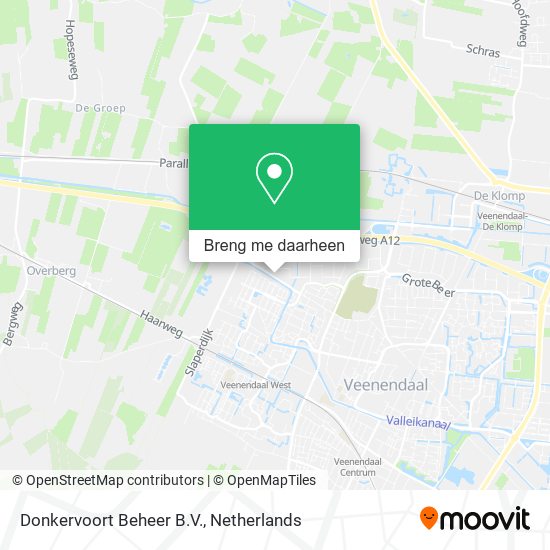 Donkervoort Beheer B.V. kaart