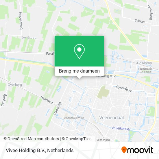 Vivee Holding B.V. kaart