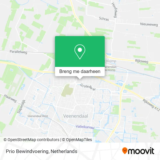 Prio Bewindvoering kaart