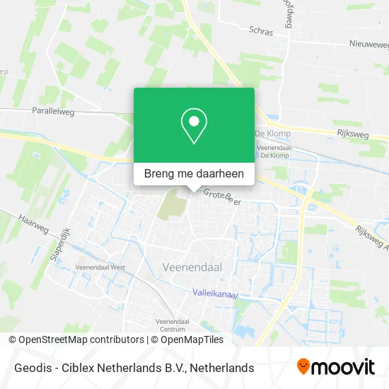 Geodis - Ciblex Netherlands B.V. kaart