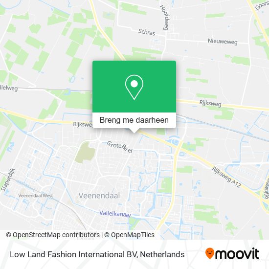 Low Land Fashion International BV kaart