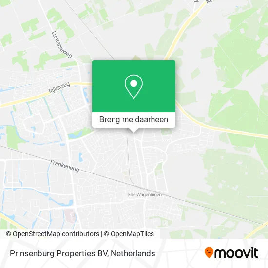 Prinsenburg Properties BV kaart