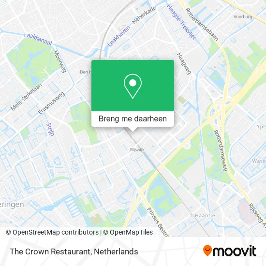 The Crown Restaurant kaart