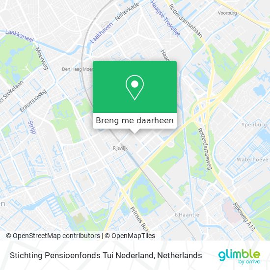 Stichting Pensioenfonds Tui Nederland kaart
