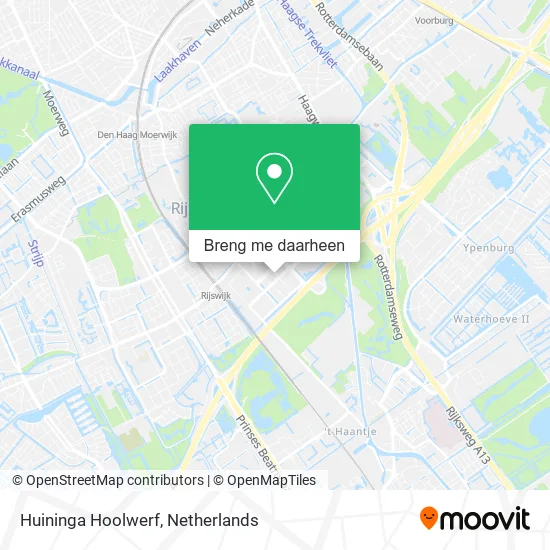 Huininga Hoolwerf kaart