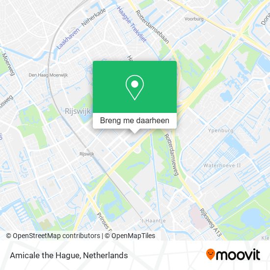 Amicale the Hague kaart