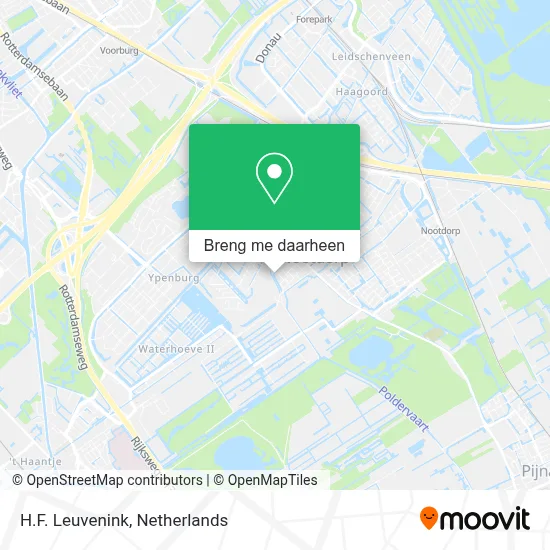 H.F. Leuvenink kaart