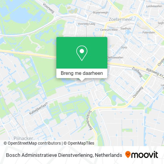 Bosch Administratieve Dienstverlening kaart