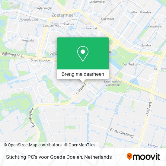 Stichting PC's voor Goede Doelen kaart