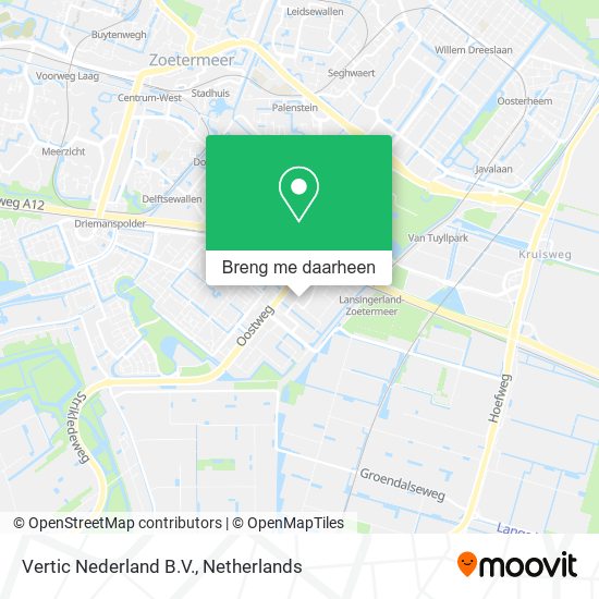 Vertic Nederland B.V. kaart