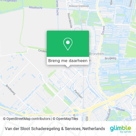 Van der Sloot Schaderegeling & Services kaart