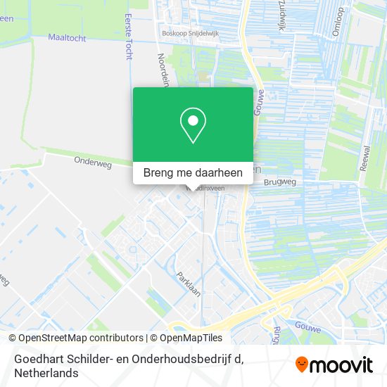 Goedhart Schilder- en Onderhoudsbedrijf d kaart