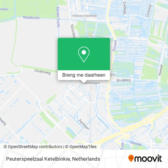 Peuterspeelzaal Ketelbinkie kaart