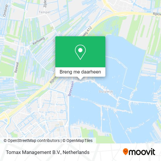 Tomax Management B.V. kaart
