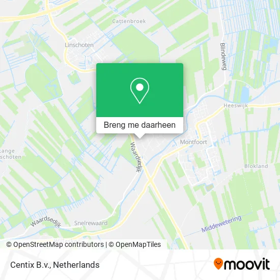 Centix B.v. kaart