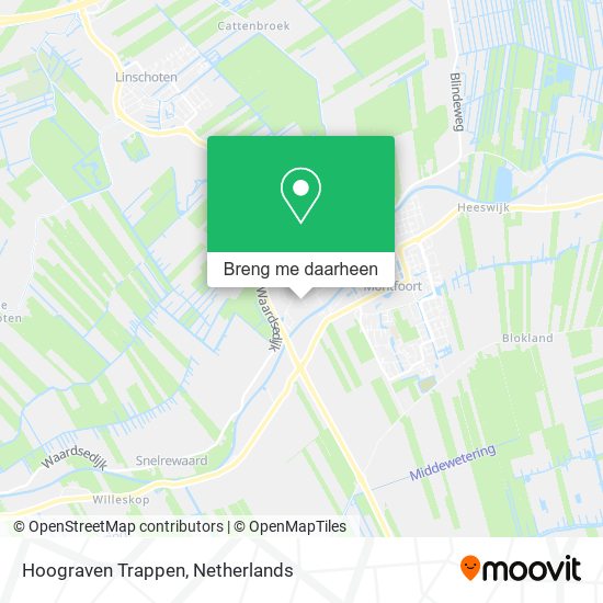 Hoograven Trappen kaart