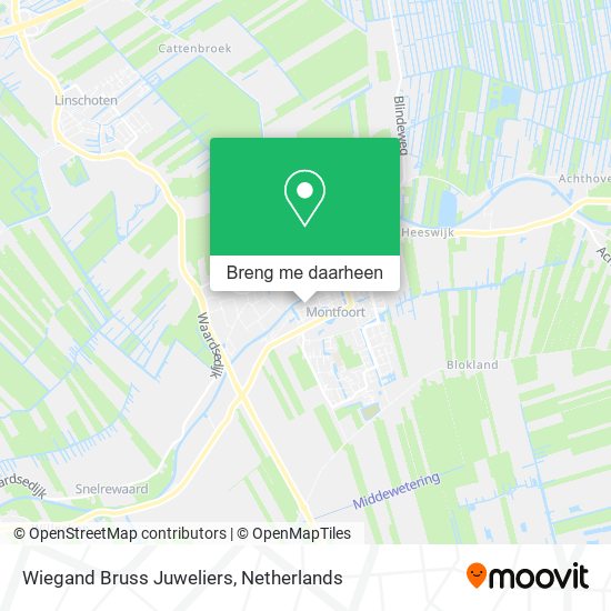 Wiegand Bruss Juweliers kaart