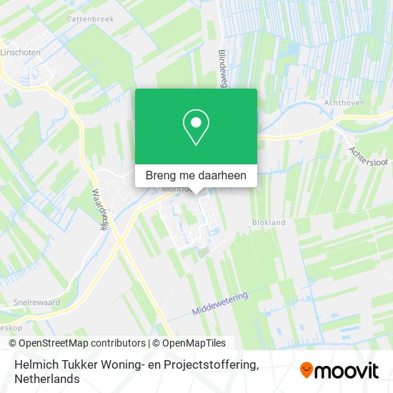 Helmich Tukker Woning- en Projectstoffering kaart