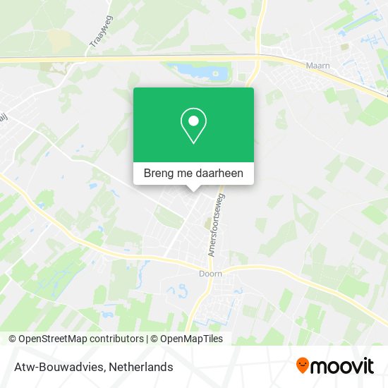 Atw-Bouwadvies kaart