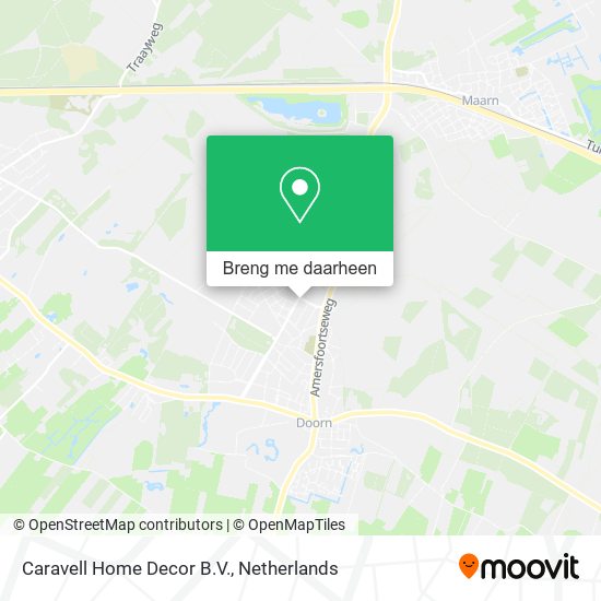 Caravell Home Decor B.V. kaart