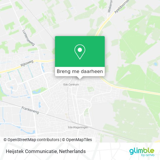 Heijstek Communicatie kaart