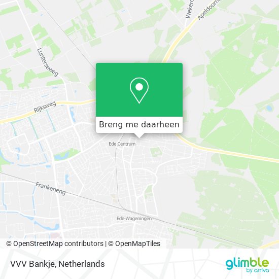 VVV Bankje kaart