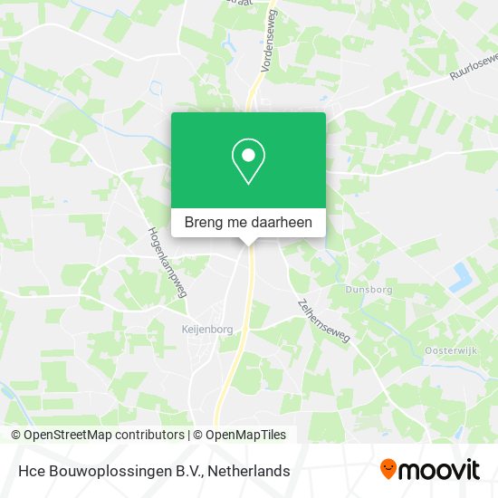 Hce Bouwoplossingen B.V. kaart