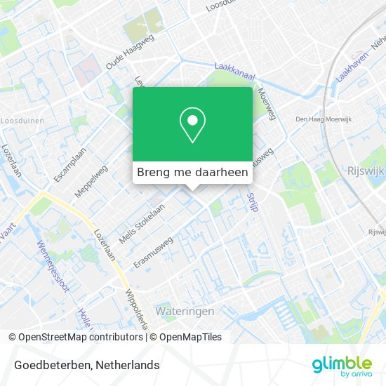 Goedbeterben kaart