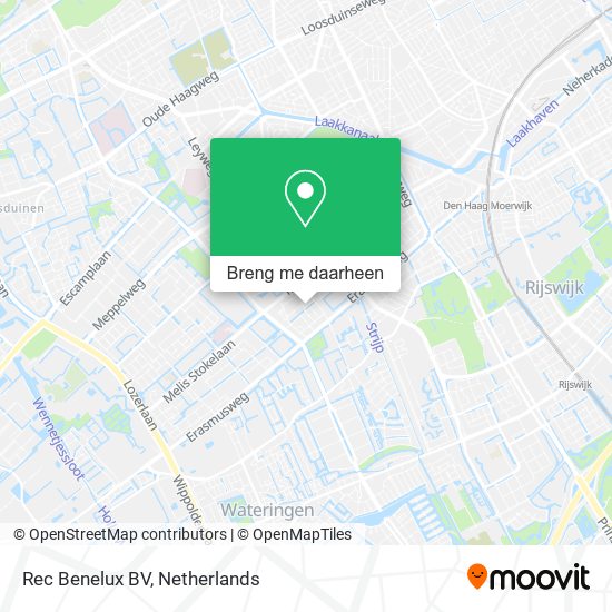 Rec Benelux BV kaart