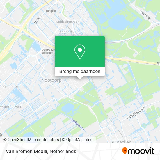 Van Bremen Media kaart