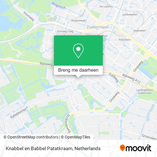 Knabbel en Babbel Patatkraam kaart