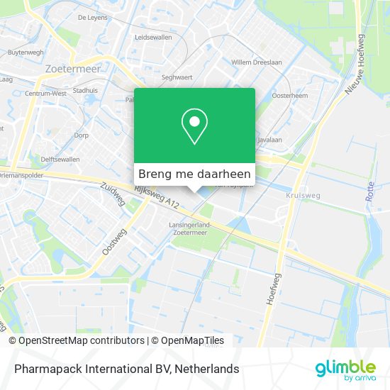 Pharmapack International BV kaart