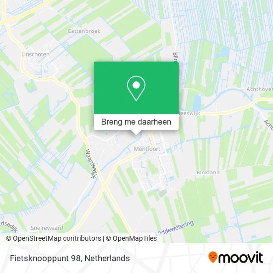 Fietsknooppunt 98 kaart