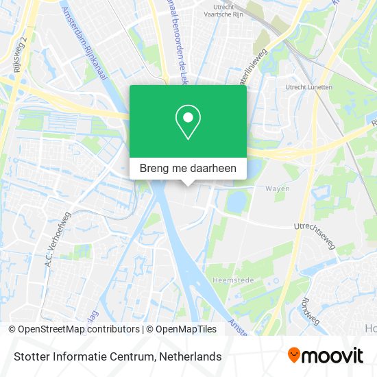 Stotter Informatie Centrum kaart