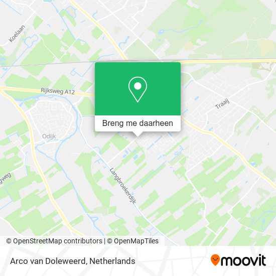 Arco van Doleweerd kaart