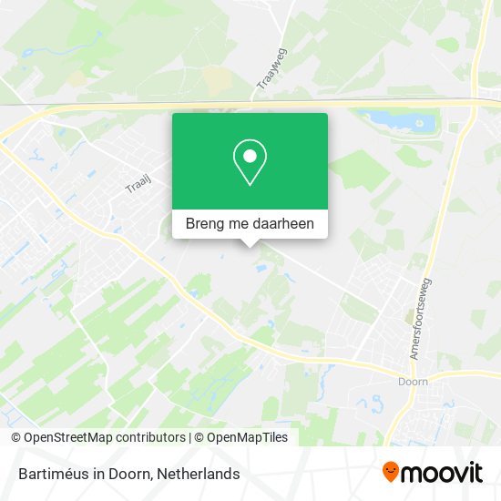 Bartiméus in Doorn kaart