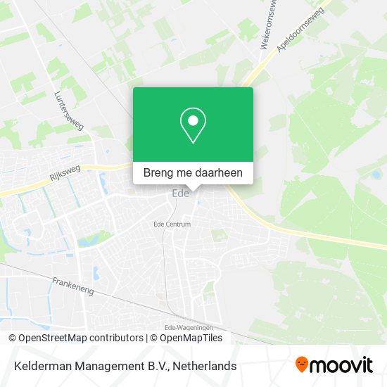 Kelderman Management B.V. kaart