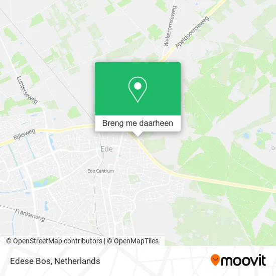 Edese Bos kaart