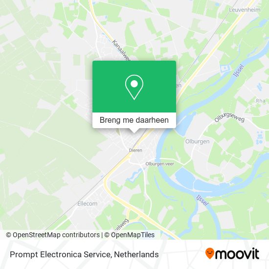 Prompt Electronica Service kaart