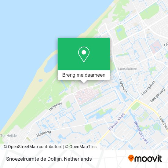 Snoezelruimte de Dolfijn kaart
