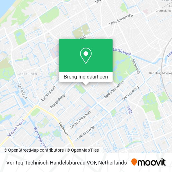 Veriteq Technisch Handelsbureau VOF kaart