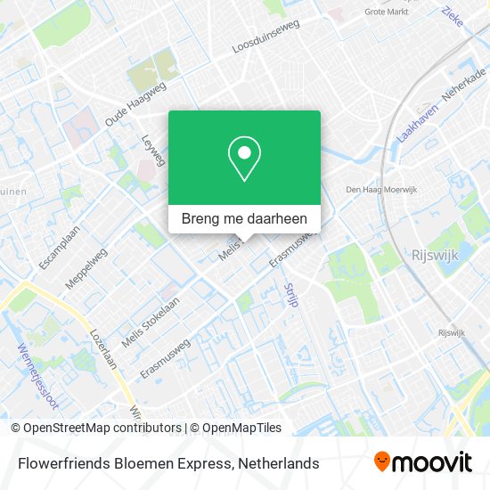 Flowerfriends Bloemen Express kaart