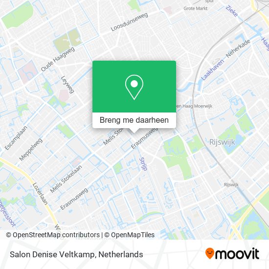 Salon Denise Veltkamp kaart