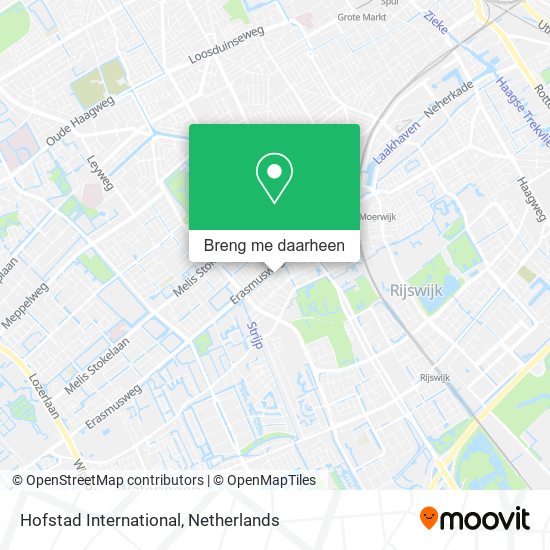 Hofstad International kaart