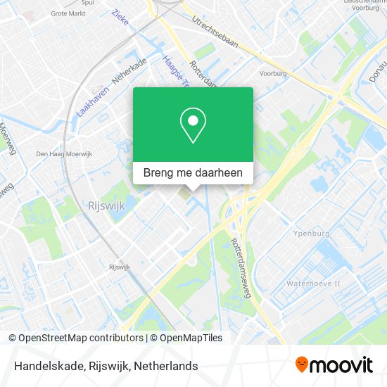 Handelskade, Rijswijk kaart