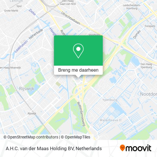 A.H.C. van der Maas Holding BV kaart