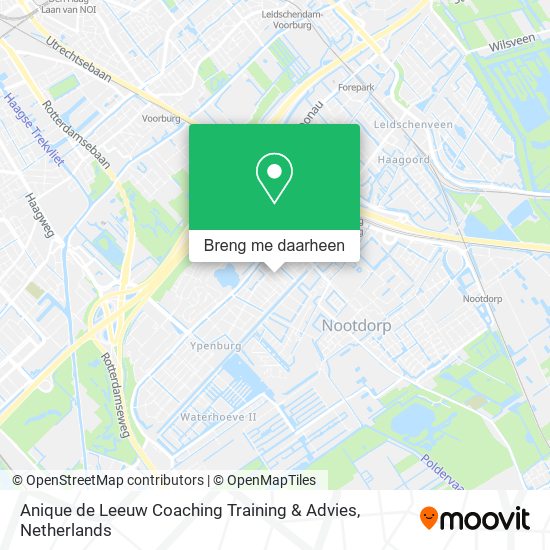 Anique de Leeuw Coaching Training & Advies kaart